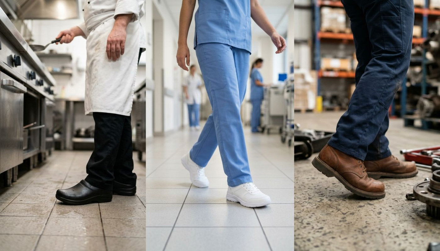 Comment choisir les meilleures chaussures antidérapantes pour votre profession ?